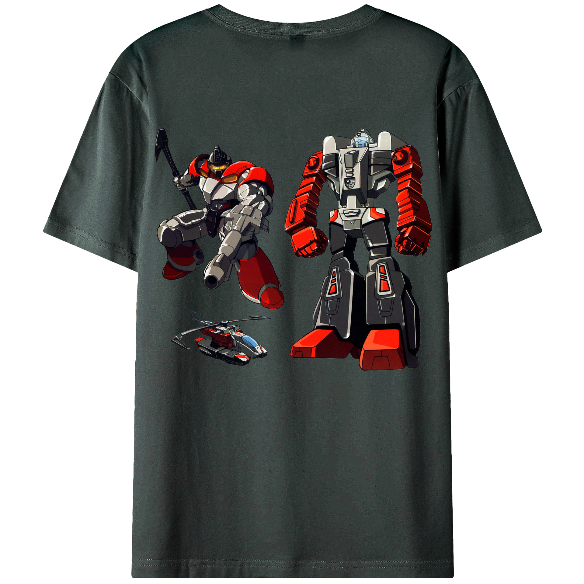 （画像用）  綿100％ メンズ半袖Tシャツ（バックプリント） 通気性